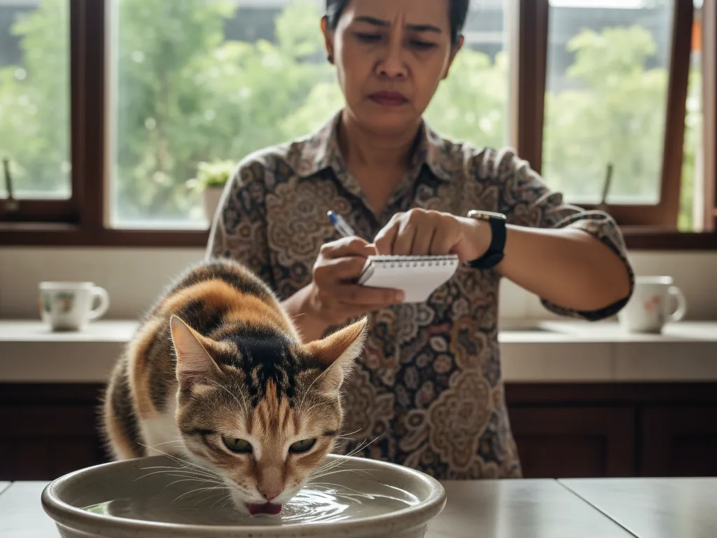 Kucing Minum Banyak Sekali: Tanda Diabetes, Ginjal, atau Hipertiroid?