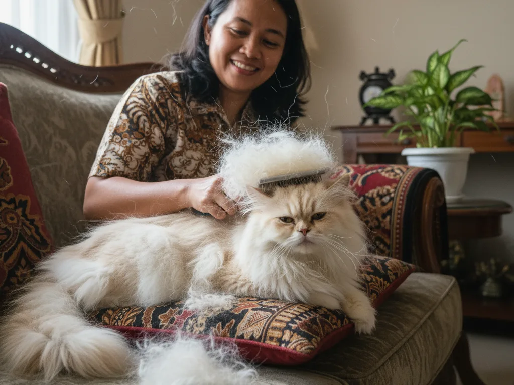 Kucing Rontok Bulu Berlebihan: 8 Penyebab dan Cara Mengatasinya