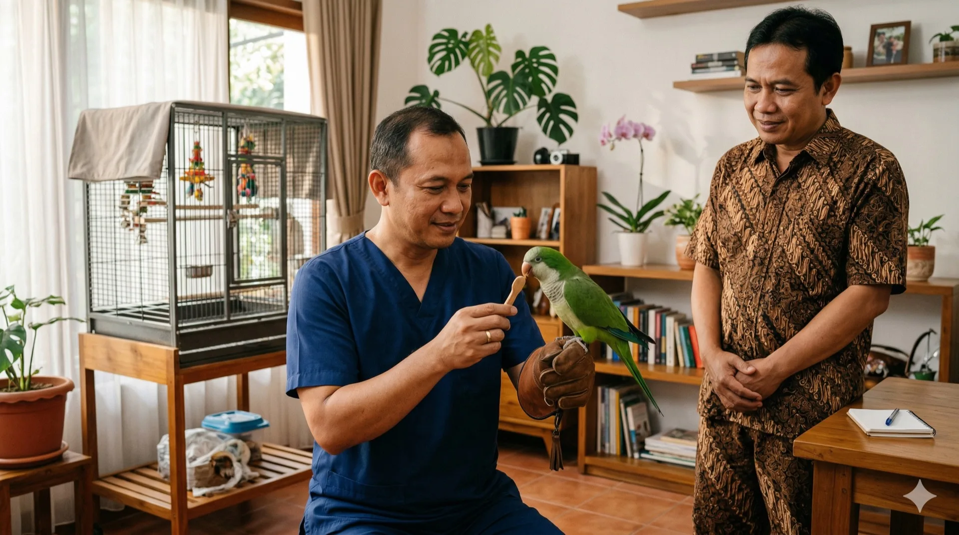 Dokter Hewan Burung Panggilan Jakarta — Home Visit
